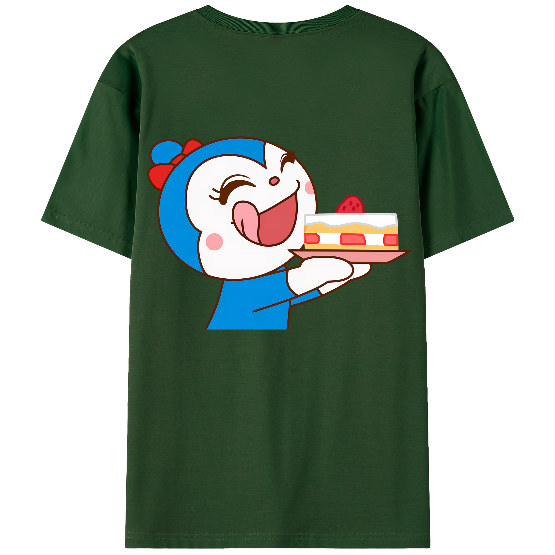 （画像用） アンパンマン Anpanman 綿100％半袖Tシャツ（背面プリント）